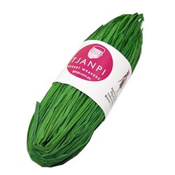 Rainbow Coloured Raffia 25g Dark Green_2